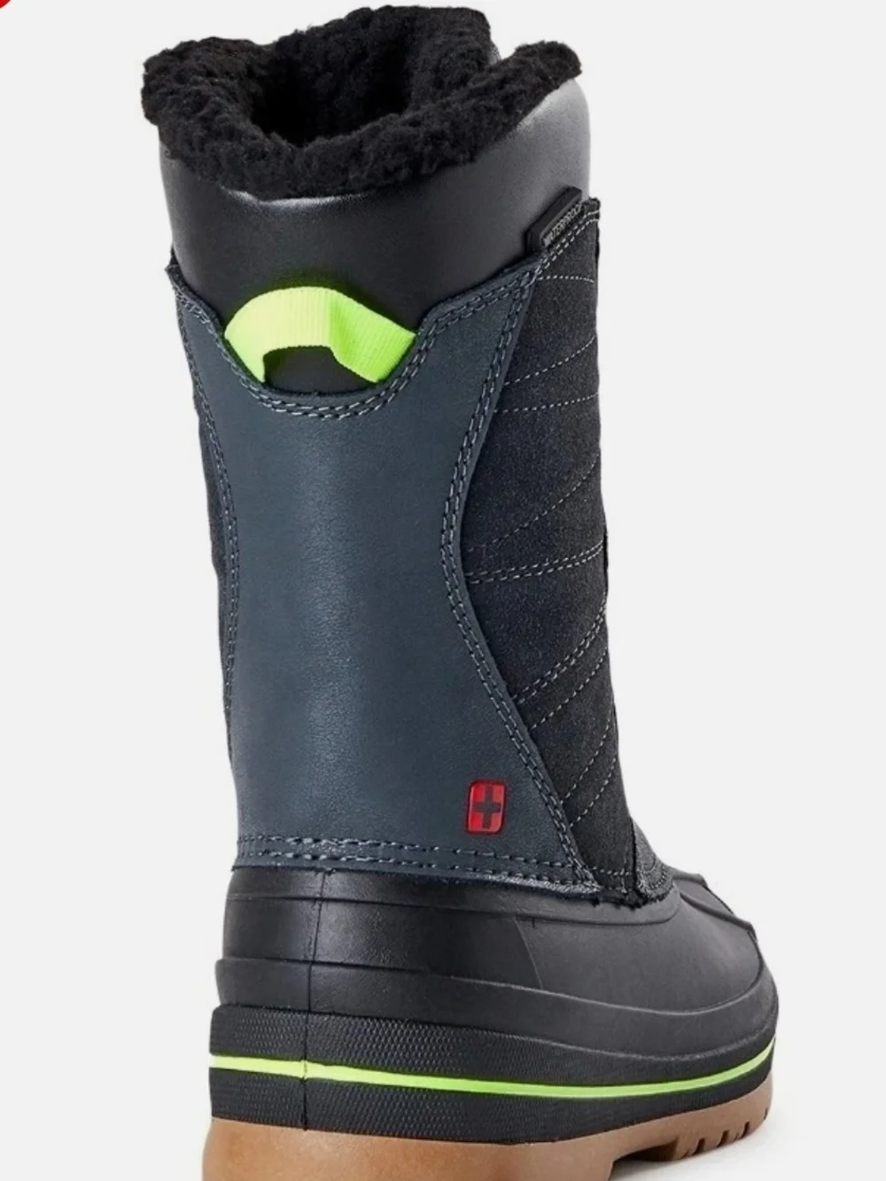 Swiss Tech Toddler Boys Lace-up Insulated -25*F Temp Rated Winter Boots: 3M